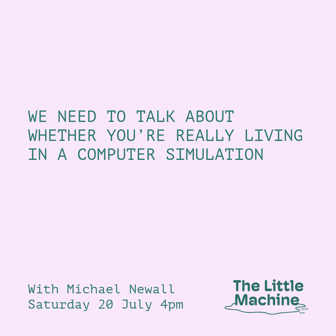 ‘We need to talk about whether you’re really living in a computer simulation’